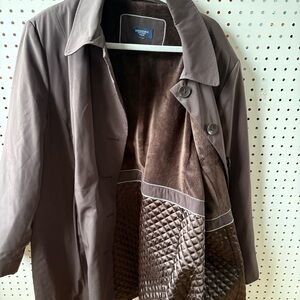 Sonoma Dark Brown Woman’s Trench Coat